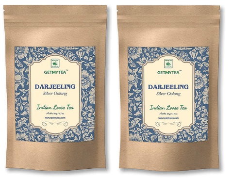 Getmytea Darjeeling Silver Oolong Tea (Pack of 2 , 50g each) SN091