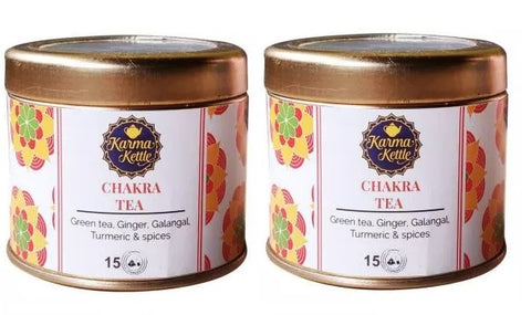 Karma Kettle Chakra Green tea with Ginger (15 pack) x 2 SN047