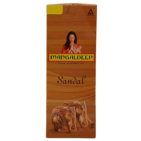 Mangaldeep Sandal Agarbatti - Sticks 84 pcs X 2 YK11