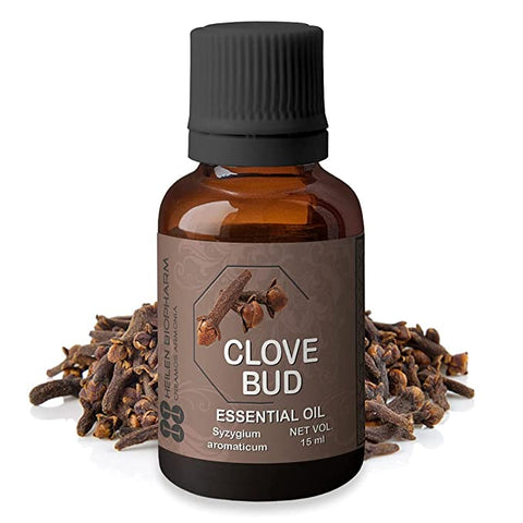 Clove Bud Essential Oil, brand. Heilen Biopharm 15 ml X 2 Yk53