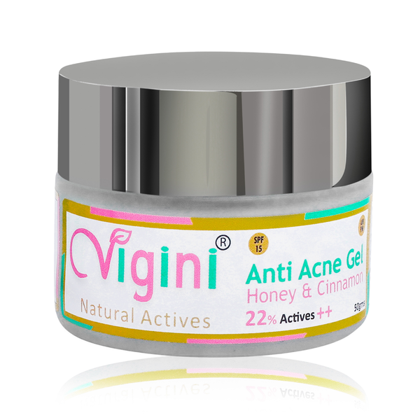 Anti Acne Honey & Cinnamon Gel 50g and Foaming Toner Cleanser Face Wash 150ml SN14