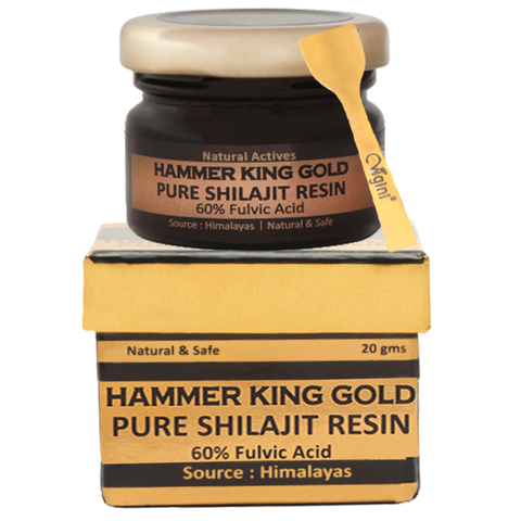 Hammer King Gold Pure Shilajit Resin (Pack Of 2) MT 14