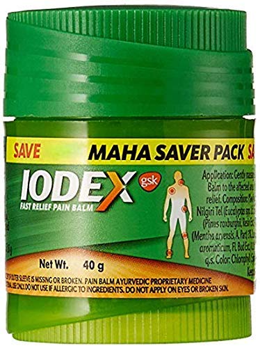 Iodex Multi Purpose Pain Balm - 40 Gm - (Pack of 3)  ST0153