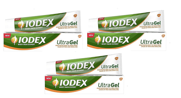 Iodex Ultragel 30g tube (Pack Of 3) Pain Relief Gel  ST0151