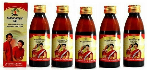 2 X 100ml Dabur Herbal Ayurvedic Mahanarayan TAIL Massage Oil Ayurvedic Helpful YK034