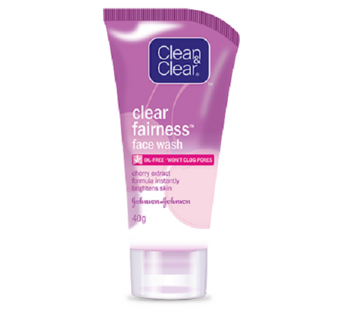 Clean and Clear Fairness Face Wash For Oily Skin 40 gm X 3