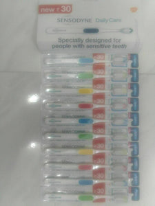10 X Sensodyne Daily Care Toothbrush - Soft NEW FREE SHIP WA377