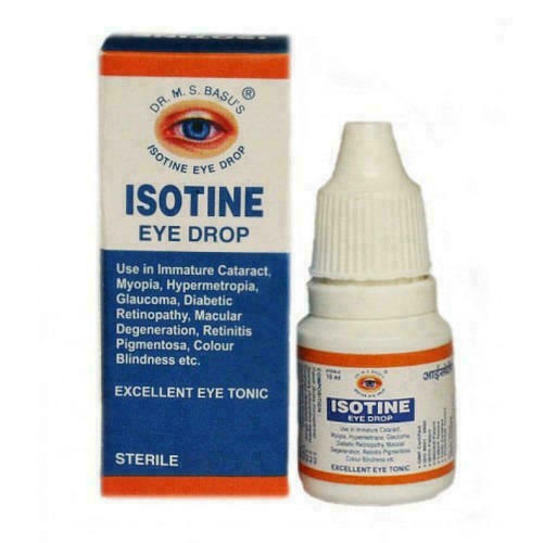 6 x Isotine Eye Drops Pure Herbal and 100% Genuine & Trusted worldwide 10ml