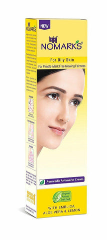 Bajaj NOMARKS Cream For Oily Skin 25 gm Pimple Marks Free Glowing face