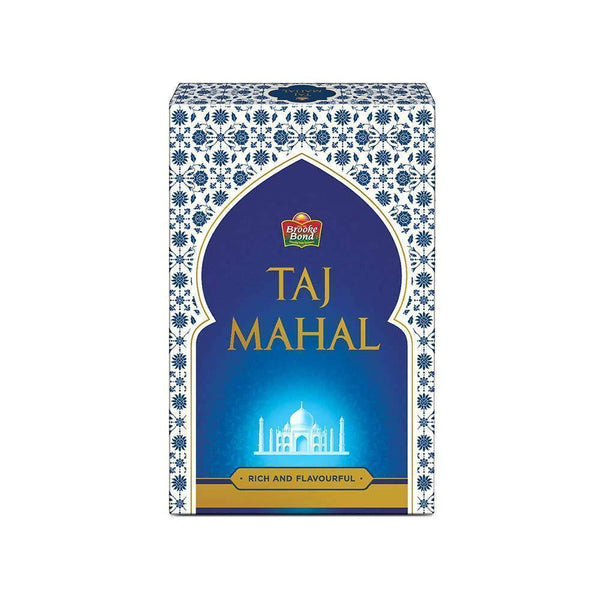 Brooke Bond 100% Original Taj Mahal Tea Finest Assam Black Tea Chai India 100 GM