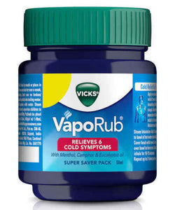 10 x Vicks Vaporub 50ml balm for block nose cough Nasal Congestion headache