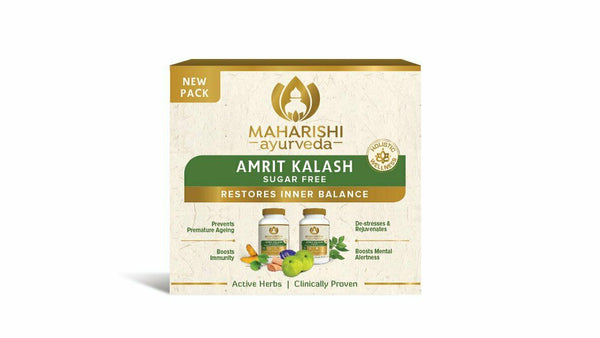 Maharishi Amrit Kalash - Dual Pack of MAK 4 & MAK 5 (with Sugar Free Tablets) 21