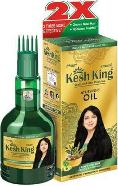 Kesh King 100ml Ayurvedic Hair Oil 16 Herbs Bhringraj Amla Brahmi