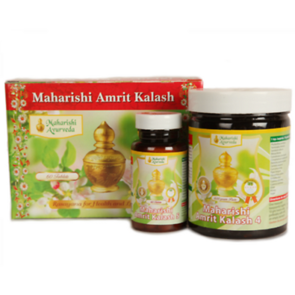 Maharishi Amrit Kalash - Dual Pack (600gm Paste & 60 Tablets) F333
