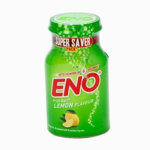 Eno Fruit Salt Lemon Flavour 100 gm Gets To Work In 6 Seconds