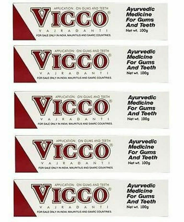 Vicco ayurvedic herbal toothpaste gums and teeth  pack of 3 100 gm