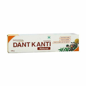 Swami Ramdev Patanjali - Dant Kanti Regular Natural (Herbal Toothpaste) 100gm