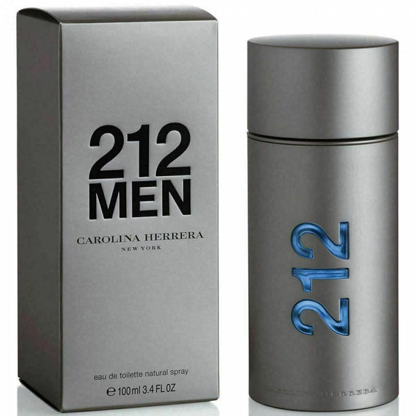 Carolina Herrera Perfume Spray 212 Men NYC 3.4 oz 100 ml