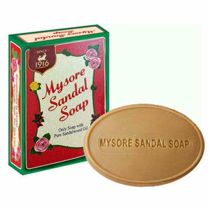 Sandalwood Soap Mysore Classic 75g Bar Skin Face Body Natural Sandal Oil