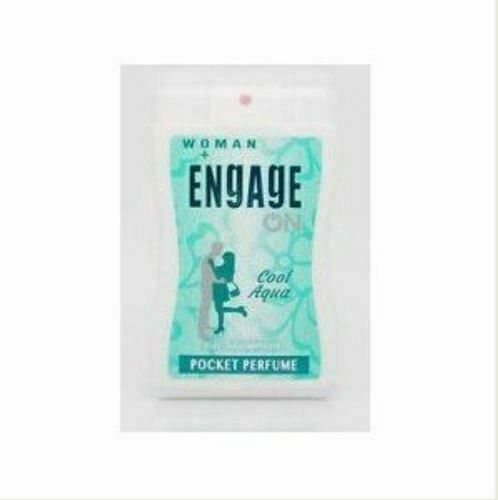Pack Of 6 Pocket Perfume Engage Woman Cool Aqua ,17 ML WA414