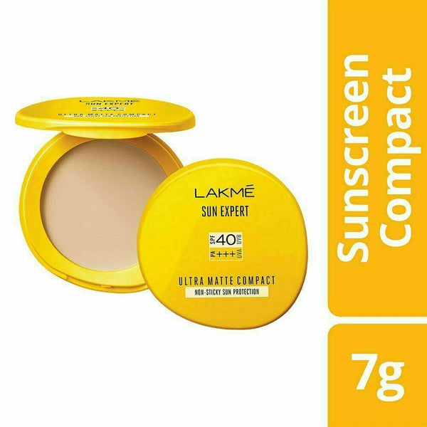 Lakme Sun Expert Ultra Matte SPF 40 PA+++ Compact, 7g