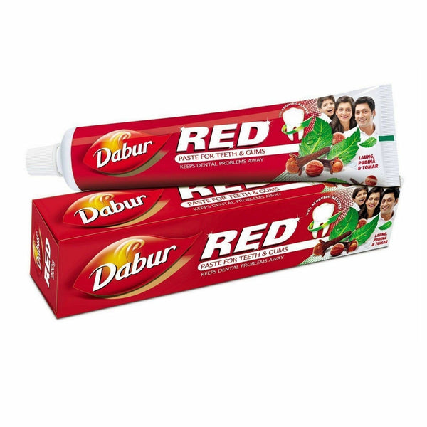 10 X Dabur Red Tooth Paste 100gm Ayurvedic YK024