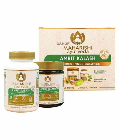 Maharishi Amrit Kalash - Dual Pack (600gm Paste & 60 Tablets) F333