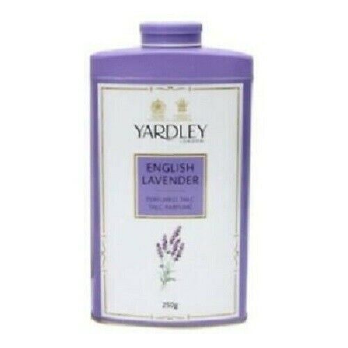 Yardley London English Lavender Perfumed Talcum Powder Deodorizing Talc 250 gm