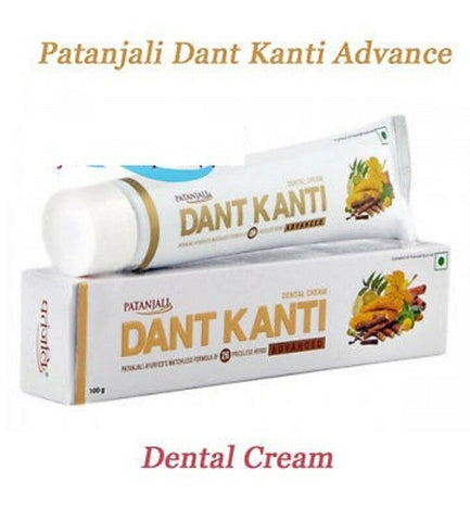 Patanjali Dant Kanti Advanced Tooth Paste (100gm) X5