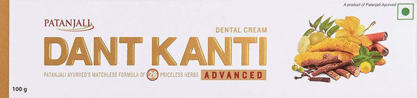 Patanjali Dant Kanti Advanced Dental Cream - 100 gm