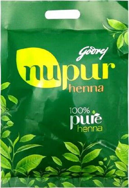 Godrej Nupur Henna Mehandi Powder 100% Natural Hair Color 400gms X 1