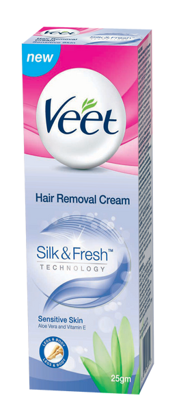 New-VEET-Hair-Removal-Cream-For-Sensitive-Skin-Aloe-Vera-Vit-E-Fragrances 25gm