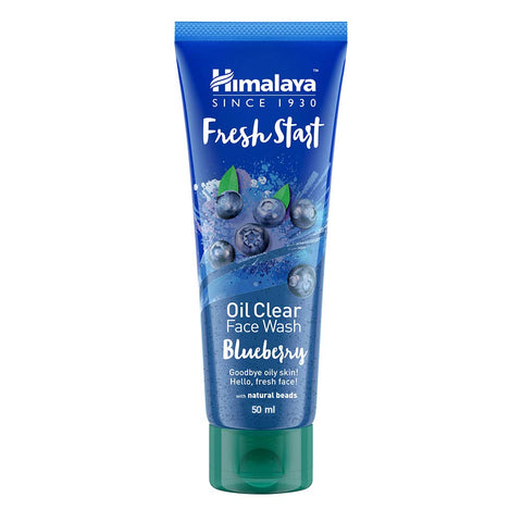 Himalaya Fresh Start Oil Clear Face Wash, Blueberry, 50 ml (Pack Of 2) - SK33