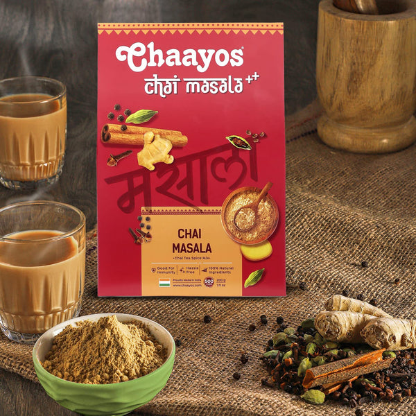 Chaayos  5 spices Masala tea (Pack of 2, Each100 g) SN051