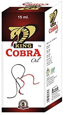 King Cobra Oil for Strong Erections 15 ml X 3 UN082