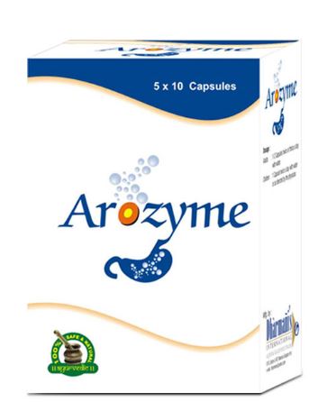 Arozyme capsule Constipation Ayurvedic Treatment  ( Pack Of 2 ) SK11