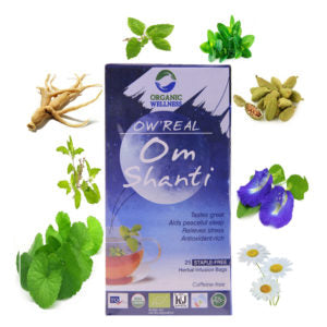 Organic Wellness Om Shanti Tea (25 packs, 1.55 g) x 2 SN071
