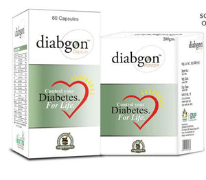 Diabgon - Ayurvedic Anti-Diabetic Pills and Powder ( 60 Capsule ) & ( 200 gm Powder )SK57
