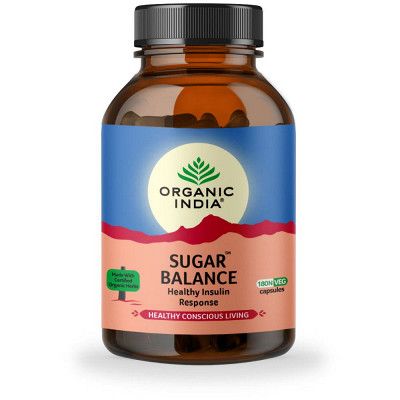 Organic India Sugar Balance Capsules (180caps) UN07