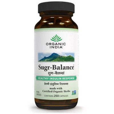Organic India Sugar Balance Capsules (250caps) UN13