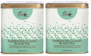 Indian Chai Black tea Darjeeling classic (Pack of 2, each 100 g) SN061