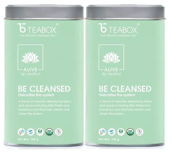 Teabox Detox Herbal Tea for cleansing (100 g) Pack of 2 SN041