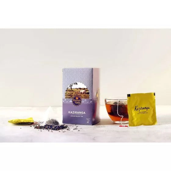 Black tea Assam (25 bags, 2 g), Kaziranga, prod. (Pack of 2) SN016