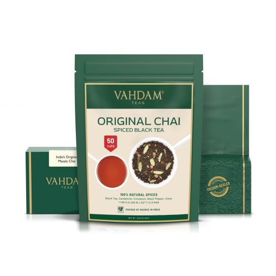 VAHDAM Black tea Masala (Pack of 2 , each 100 g) SN086