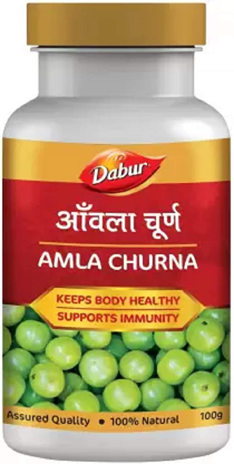 100 gm (Pack Of 5)  Dabur Amla Churna / Support Immunity yk022