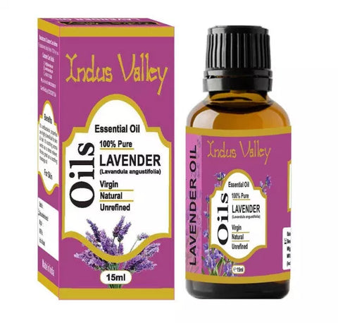 Indus Valley Lavender Essential Oil - 15 ml X 2 YK39