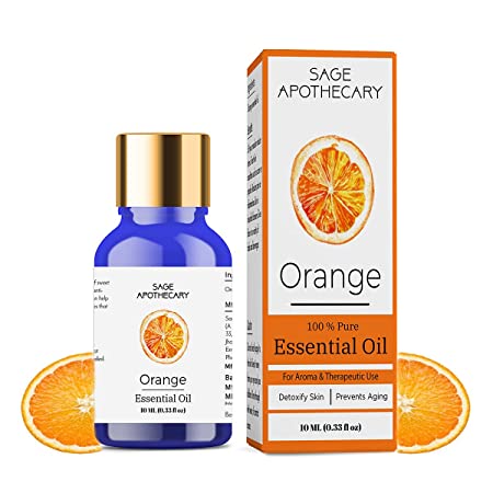 Orange Essential Oil, prod. Sage Apothecary 10 ml X 2 YK120