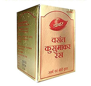 Dabur Vasant Kusumakar Ras (With Gold And Pearl) 100 Tablets YK018