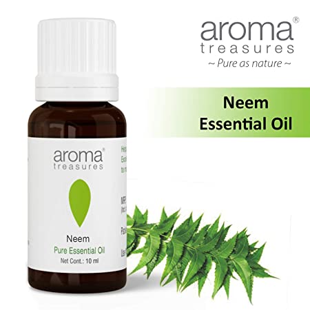 Aroma Treasures Neem Essential Oil, 10 ml (Pack of 2) YK19