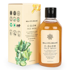 225 ml Bella Vita - Vitamin C-Glow Natural Face Wash With Coffee, Brightening & Glow, Men & Women YK101